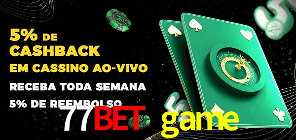 Promoções do cassino ao Vivo 77bet game